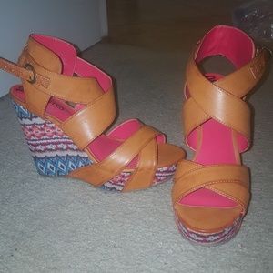 Kenneth Cole Multicolor Wedges